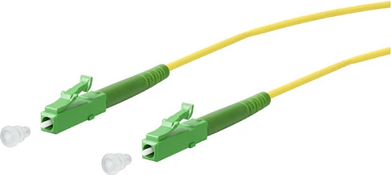 Kabllo optike METZ CONNECT 151P3JAJA10E, SC/LC APC, 1 m, G.657.A2, e verdhë