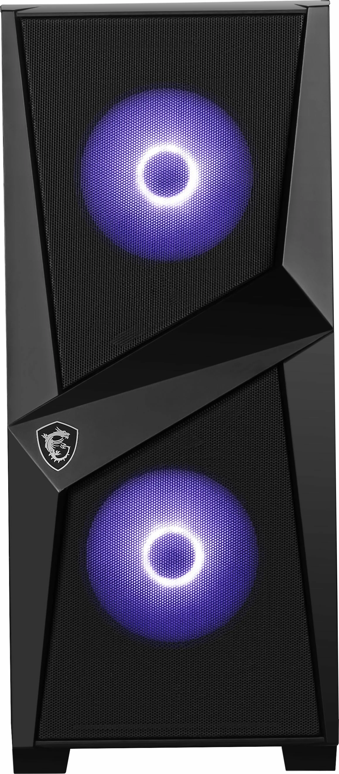 Kasë MSI MAG Forge 100M Midi Tower ATX/mATX/Mini-ITX, tempered glass, RGB, e zezë