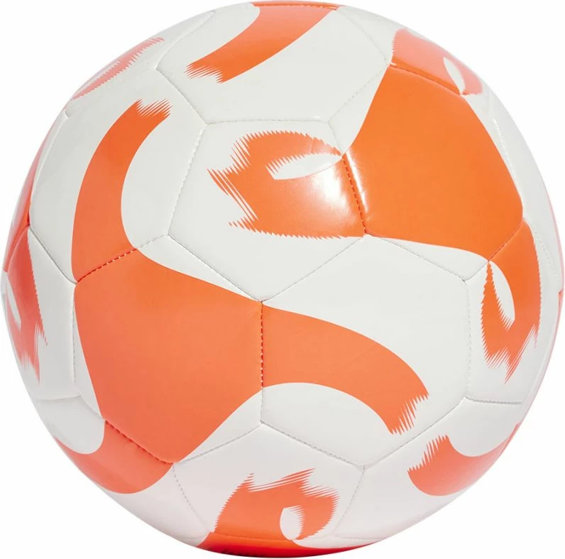 Top futbolli adidas, për meshkuj, femra, fëmijë, të bardhë dhe portokalli [Madhësia: 3]
