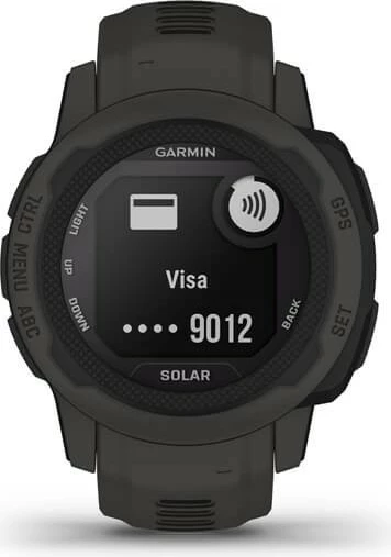 Smartwatch Garmin Instinct 2S Solar, GPS, 43 g, Graphite