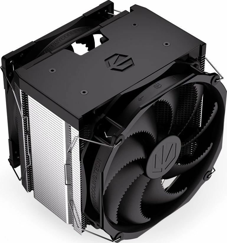 Ftohës procesori Endorfy Fortis 5 Dual Fan EY3A009, 2x fan 120/140mm PWM, TDP 220W, argjendtë/zezë