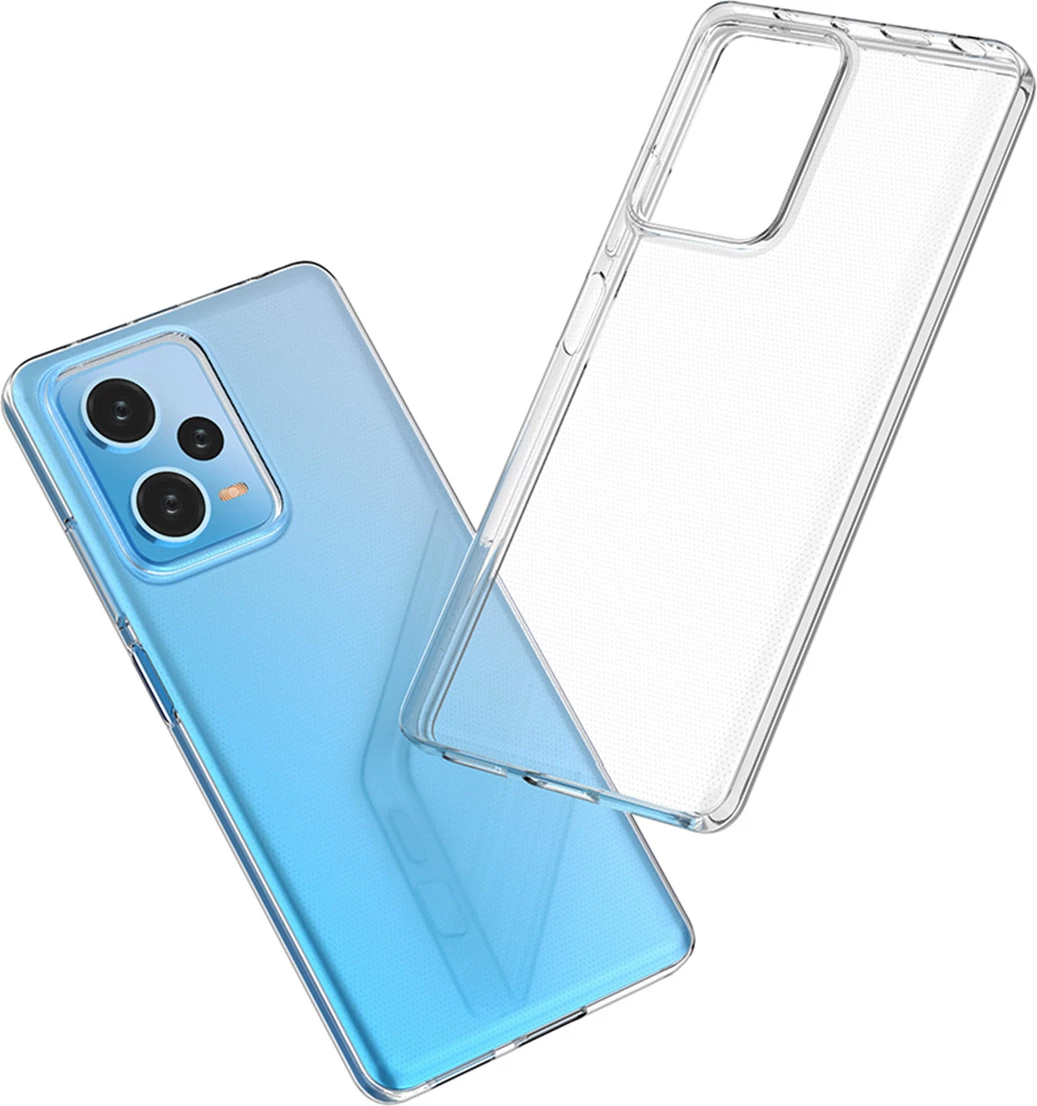 Mbështjellës Hurtel Ultra Clear 0.5mm për Xiaomi Redmi Note 12 Pro+, Transparent