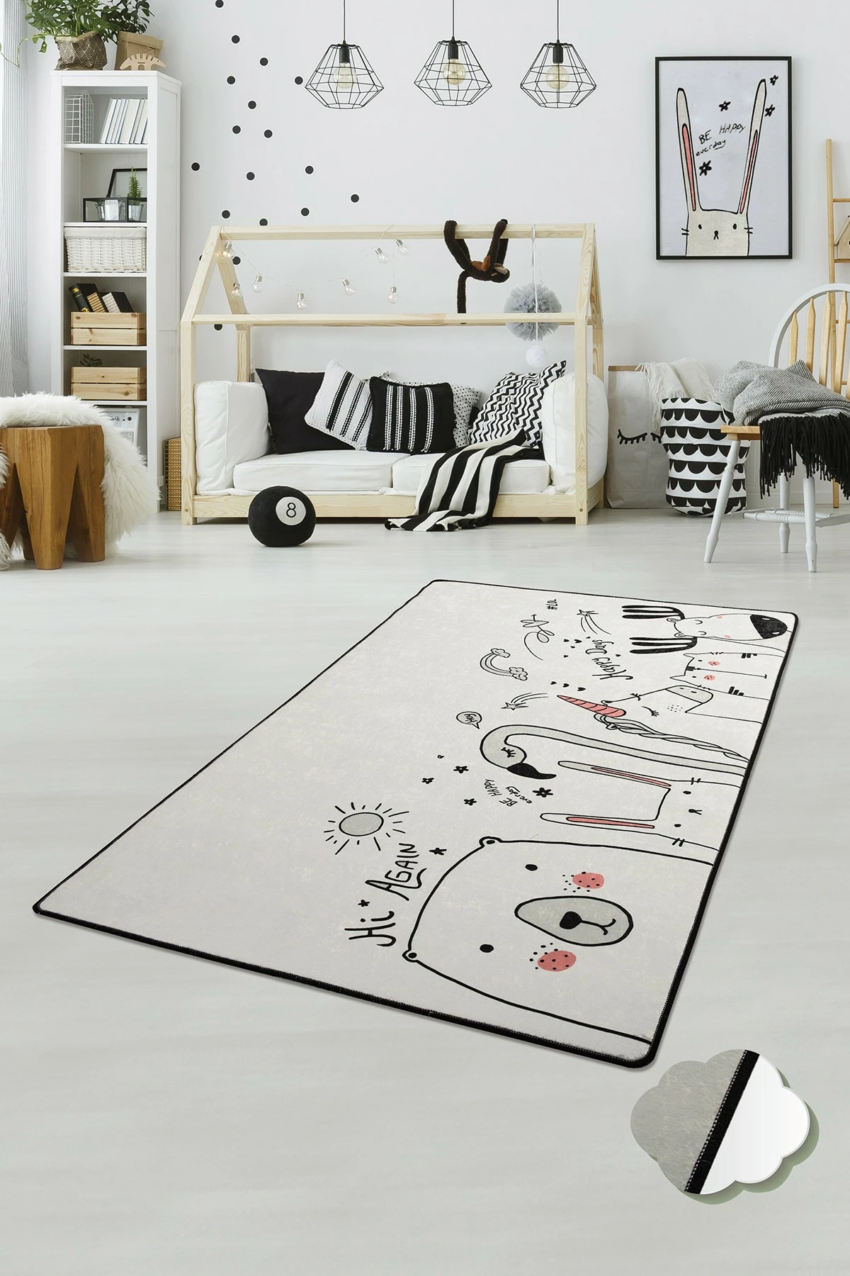Qilim (100x160) Conceptum Hypnose, Be Happy