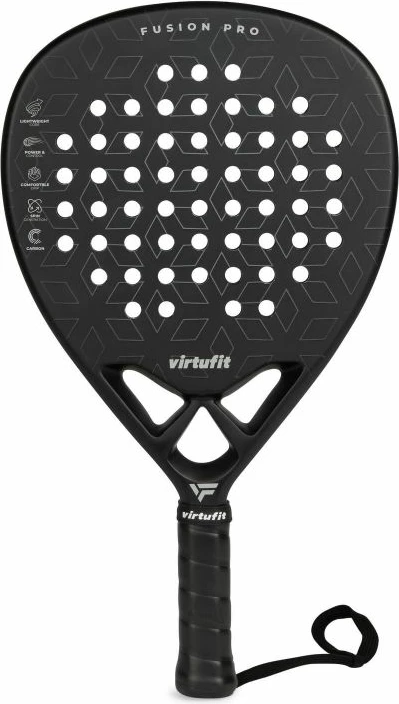Reket padeli Virtufit për të rritur, i zi
