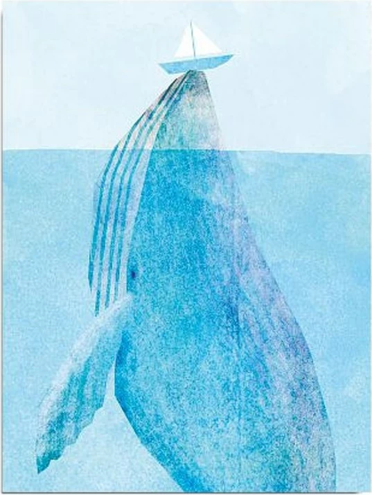 Pikturë dekorative në kanavacë, Wallity DC233, shumëngjyrëshe, 30x40cm