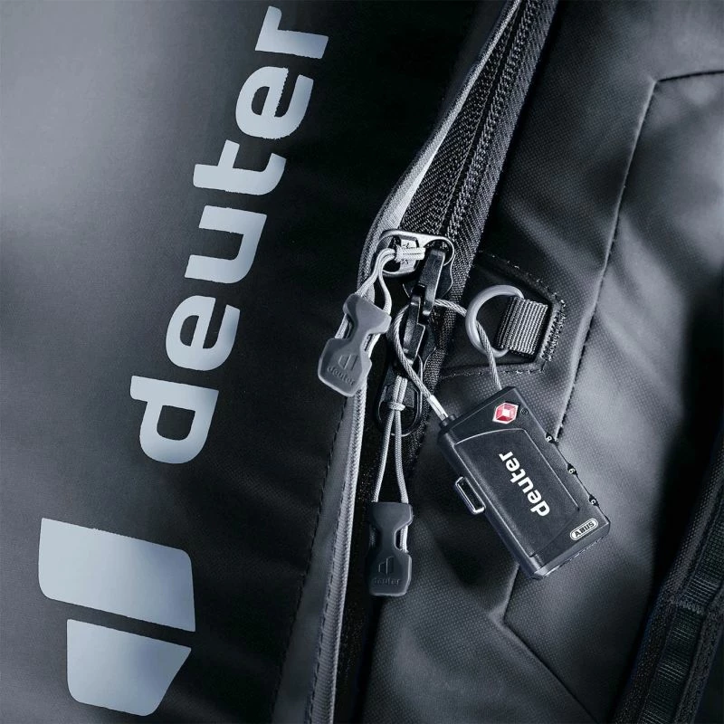 Çantë udhëtimi Deuter Duffel Pro Movo 60, e zezë