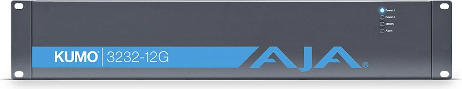 Router SDI AJA KUMO 3232-12G, 32x32 12G-SDI BNC, 2RU, gri