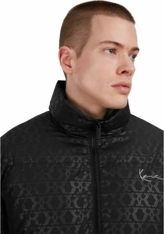 Jakne dimri për meshkuj Karl Kani, e zezë