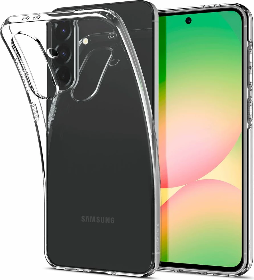 Mbështjellës Spigen Liquid Crystal për Samsung Galaxy A56 5G, Transparent