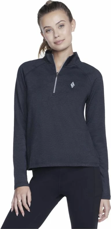 Bluzë sportive Skechers Skech-Knits Ultra Go 1/4 Zip LT4-BKCC, e zezë, L