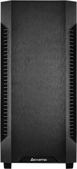 Kasë CHIEFTEC AS-01B-OP, Midi Tower ATX/Micro ATX/Mini-ITX, USB 3.2, pa furnizues rryme, e zezë