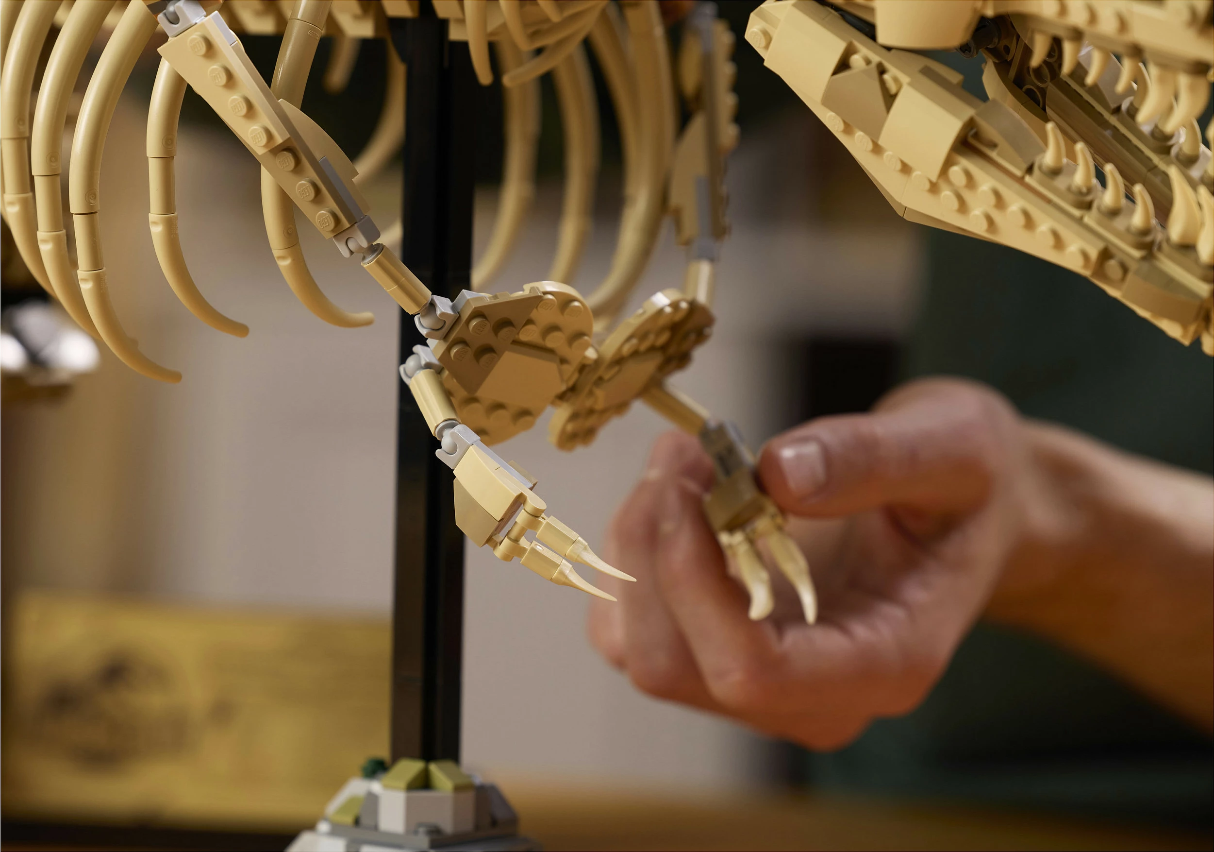 Set ndërtimi LEGO Jurassic World 76968 Dinosaur Fossils: Tyrannosaurus Rex, 3145 copë, Shumëngjyrësh