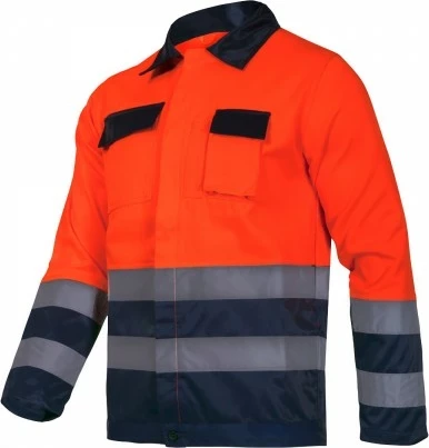 Xhaketë pune hi-vis LAHTI PRO L4090903, madhësia L, portokalli