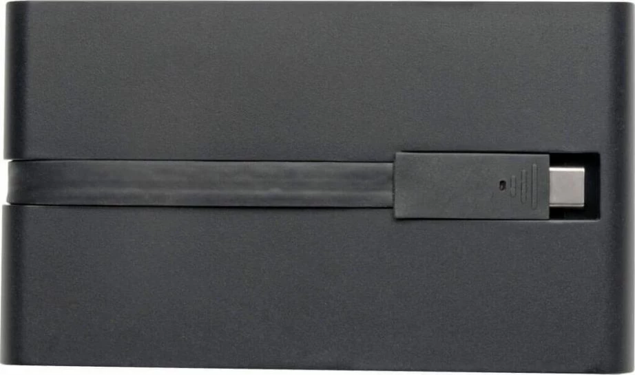 Dock station USB-C Tripp Lite U442-DOCK3-B, 1x HDMI, Gigabit LAN, 2x USB 3.0, 2x USB-C, lexues SD/microSD, e zezë