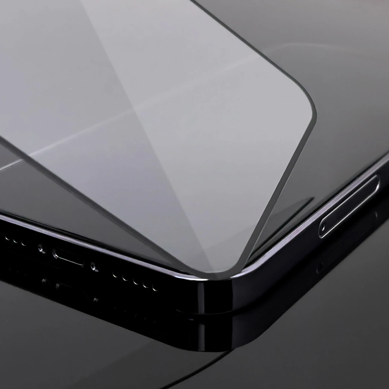 Xham i temperuar Wozinsky Full Glue për iPhone 15 Pro Max, 2 copë, i zi