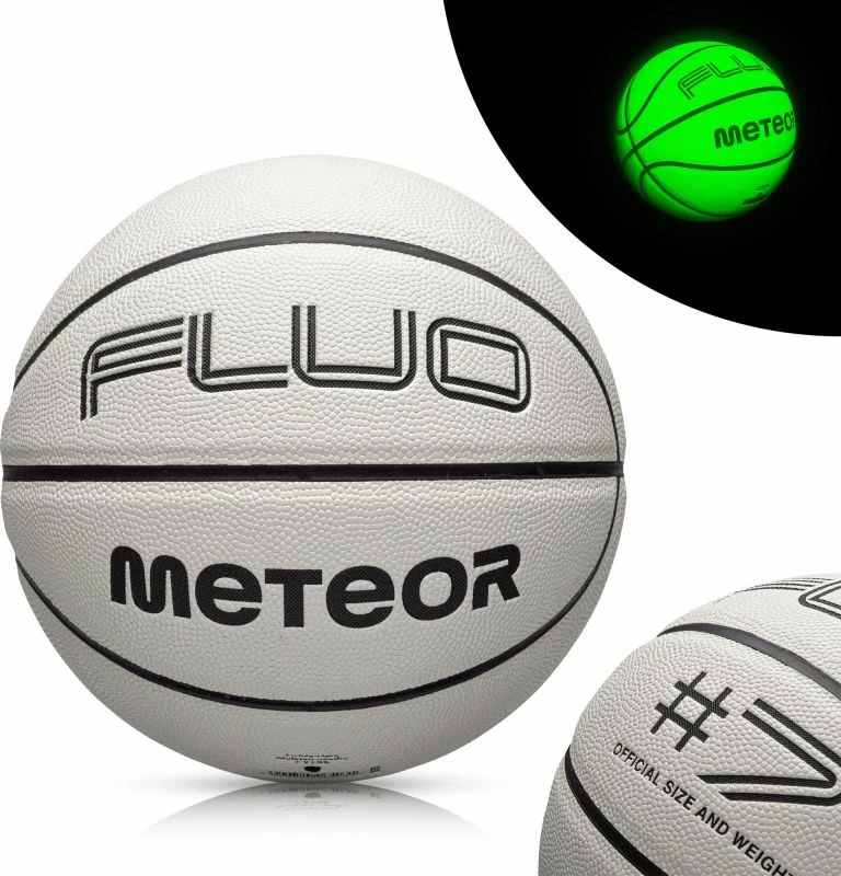 Top basketbolli Meteor, i bardhë [Madhësia: Standarde]