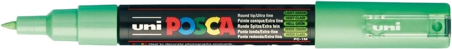 UNI POSCA PC-1M Marker – Light Green (Jeshile e Çelët)