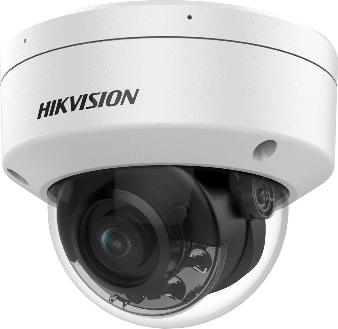 Kamerë sigurie IP Hikvision DS-2CD2187G2H-LISU(2.8mm)(eF), 8 MP, Dome, Bardhë
