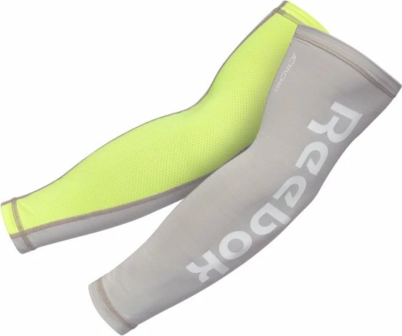 Mëngë kompresimi për stërvitje Reebok Activchill, të verdha dhe gri