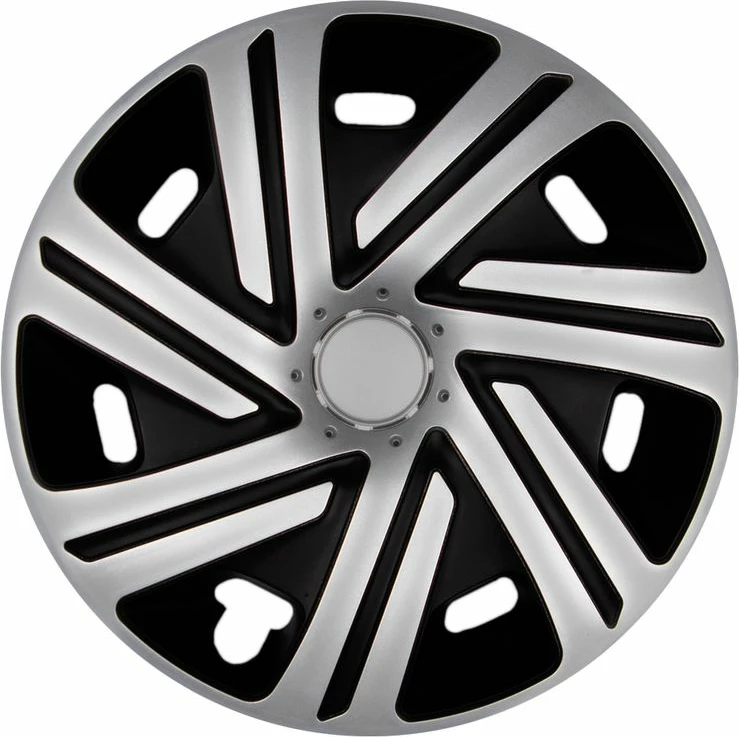 Rrotkapne Set 14" Cyrkon Silver Black