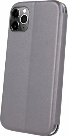 Mbështjellës flip cover HAVANA Premium Soft për Samsung Galaxy S21 Plus G996, magnetik, me xhep për kartë, gri