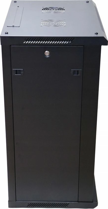 Kasë rack murale ExtraLink EX.14329 19\" 15U 600x450mm me derë qelqi, e zezë