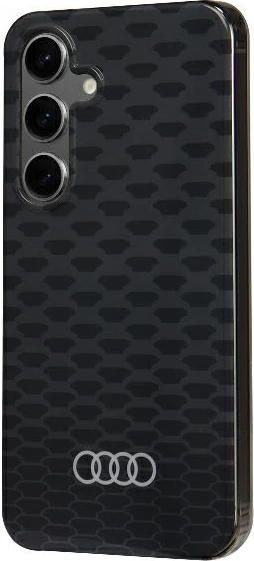 Mbështjellës Audi IML Stitching Pattern MagSafe për Samsung Galaxy S24, i zi