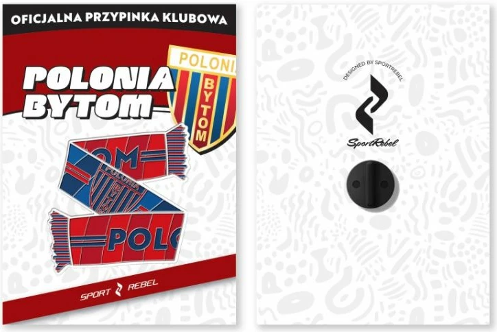 Pin për tifozë Inny Polonia Bytom, i zi