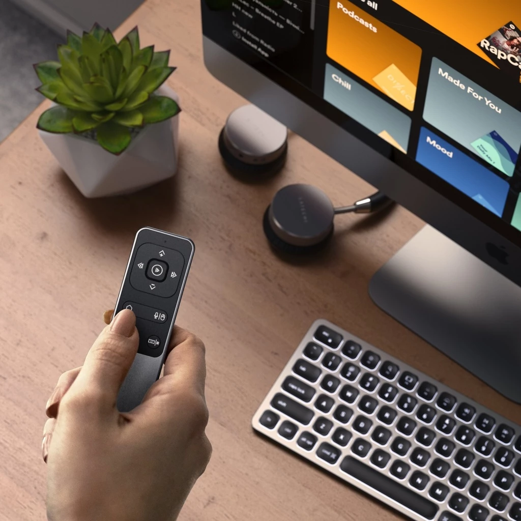 Satechi R2 Bluetooth Multimedia Remote Control - Grey