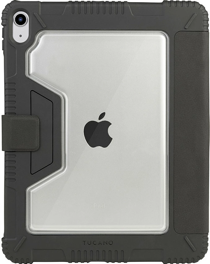 Mbështjellës për iPad Tucano EDUCO, Folio Rugged, për iPad 10.9" 10th Gen (2022) / iPad A16 (2025), i zi