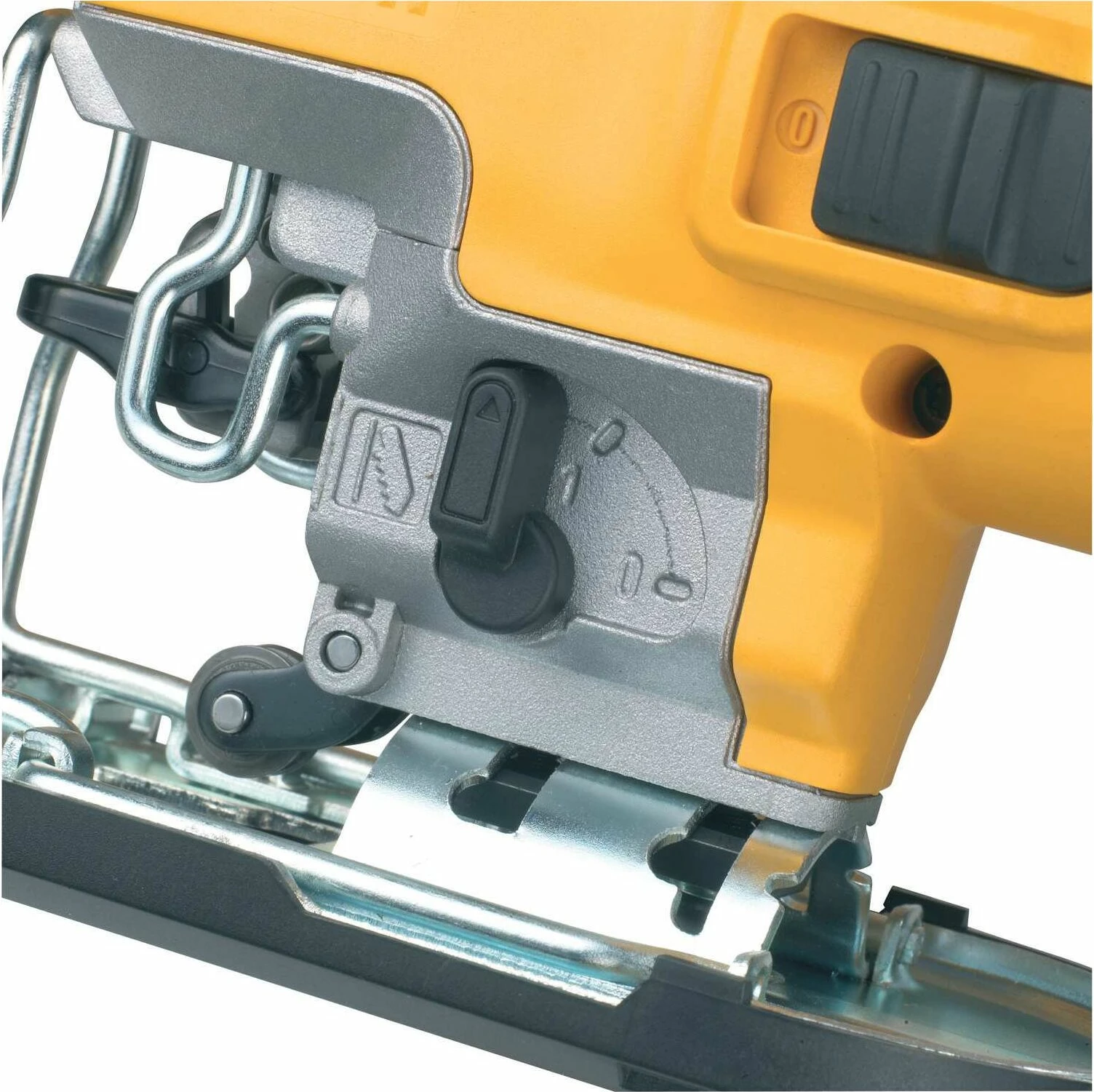 Sharrë xhigso DeWalt DW343K 550 W, 85 mm, me valixhe, e verdhë