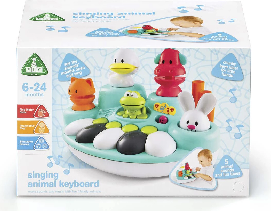 Set lodër për fëmijë Early Learning Centre Singing Animal Keyboard