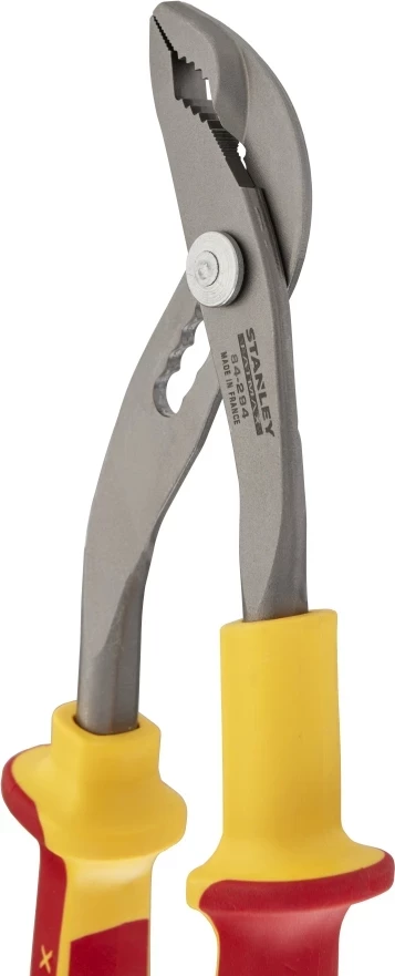 Pinca për gypa Stanley Maxsteel 0-84-294, 255mm, 1000V (VDE), verdhë/kuqe