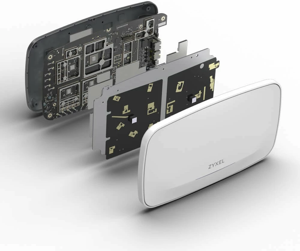 Access Point Zyxel WBE660S-EU0101F, WiFi 7, 22 Gbps, Gri