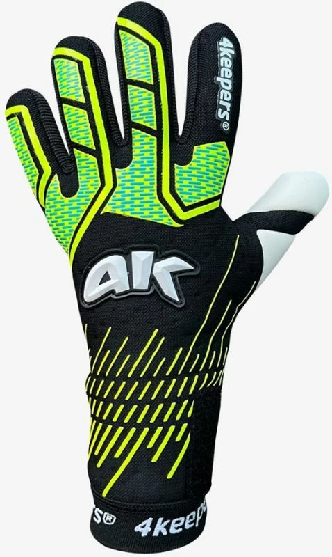 Doreza portieri për fëmijë 4keepers, të bardha/zeza/jeshile