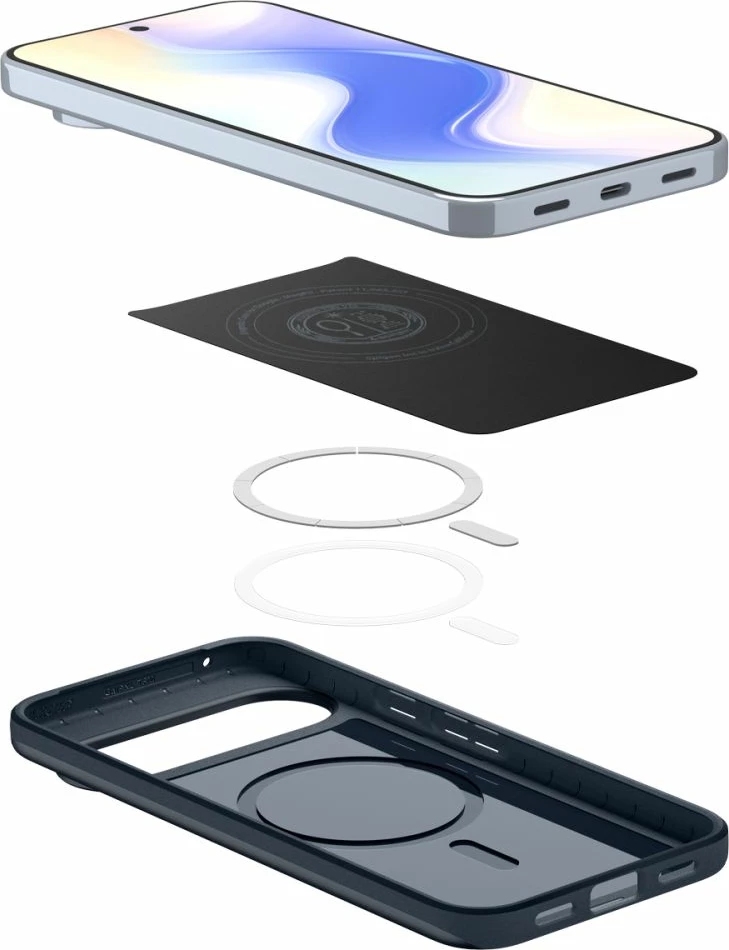 Mbështjellës Spigen Thin Fit Mag për Google Pixel 10 Pro XL, MagSafe, ultra i hollë, grafit, 1 copë
