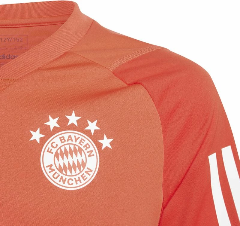 Fanellë për fëmijë adidas, FC Bayern stërvitje, e kuqe [Madhësia: 128 cm]