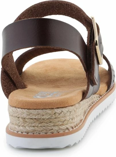 Sandale Skechers për femra, kafe [Madhësia: 40]