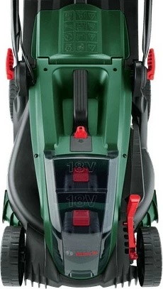 Kositës bari Bosch 37-550, pa kabllo, 18V 4Ah, 37cm, i zi/gjelbër