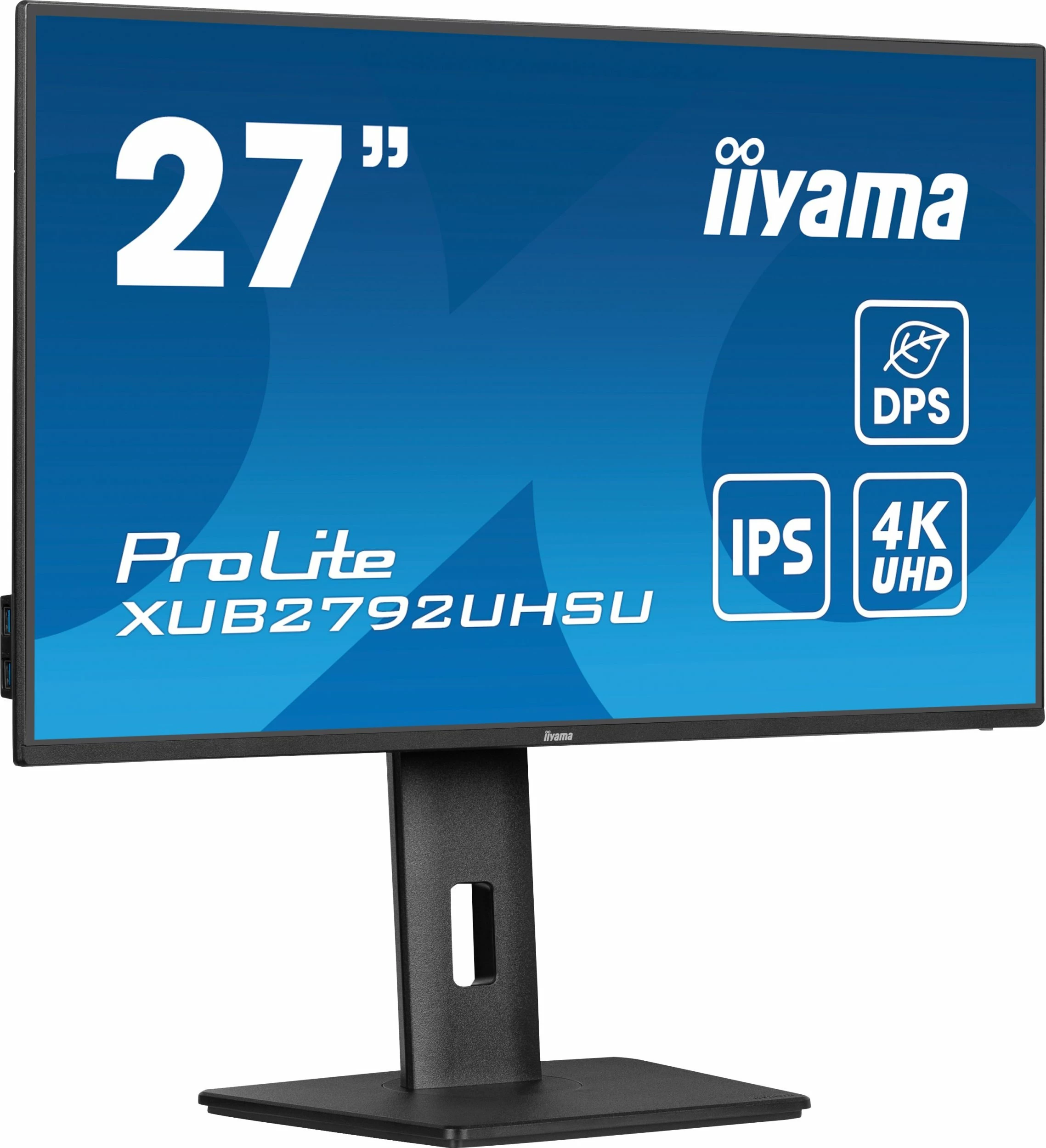 Monitor iiyama ProLite XUB2792UHSU-B6 27\" 4K UHD IPS USB-C, i zi