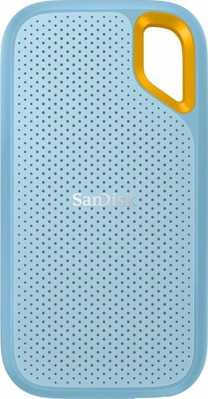 SSD ekstern SanDisk Extreme Portable V2 SDSSDE61-2T00-G25B 2TB USB-C, blu-verdhë