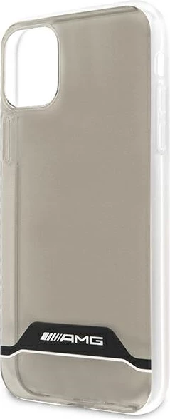Mbështjellës Mercedes AMG Electroplate Black&White për iPhone 11/XR 6.1", Transparent