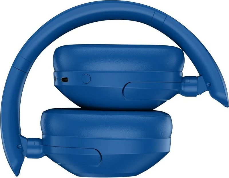 Kufje pa tela over-ear, Defender FreeMotion B490, Bluetooth 5.3, 14 orë bateri, mikrofon, USB-C/AUX, blu