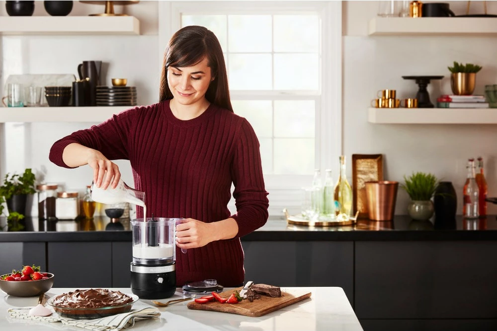 Procesor ushqimi KitchenAid 5KFCB519EBM, 1.19 L, i zi