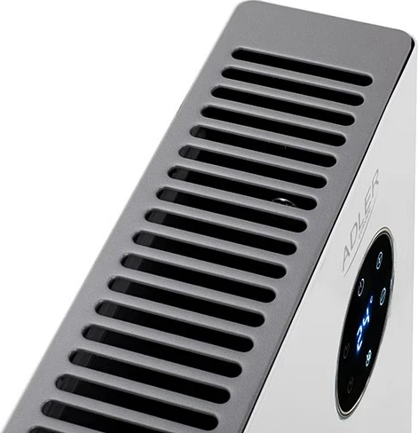 Ngrohës konvektor Adler AD 7752 LCD me telekomandë, Bardhë