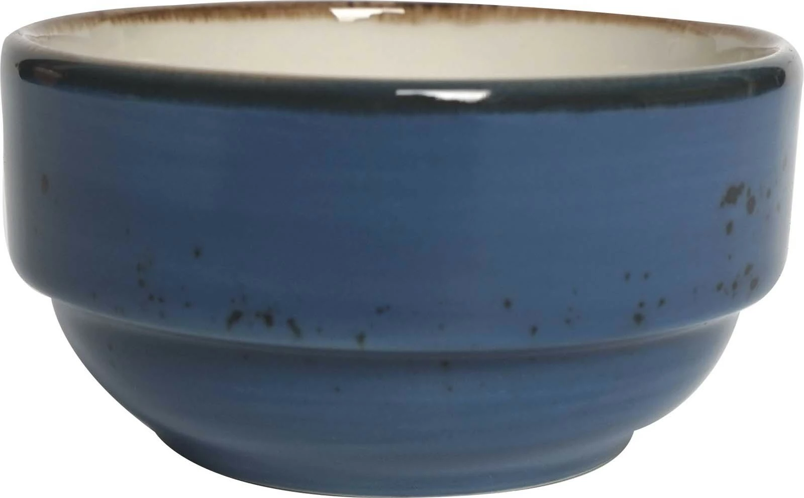 Tas porcelani Fine Dine Iris 120 mm 400 ml, kaltër, set 6 copë