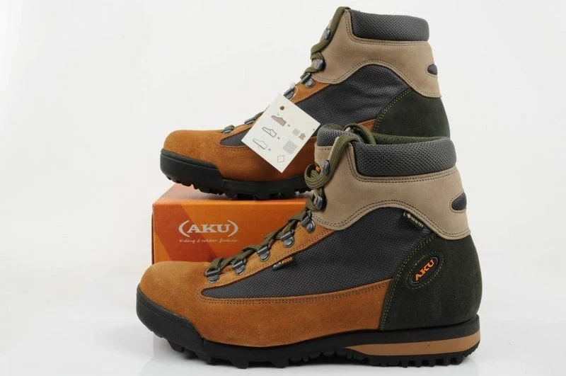 Çizme të shkurta për femra Aku, kafe-gri