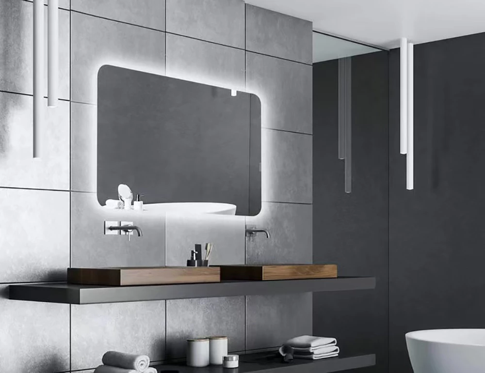 Pasqyrë LED, 80x60cm