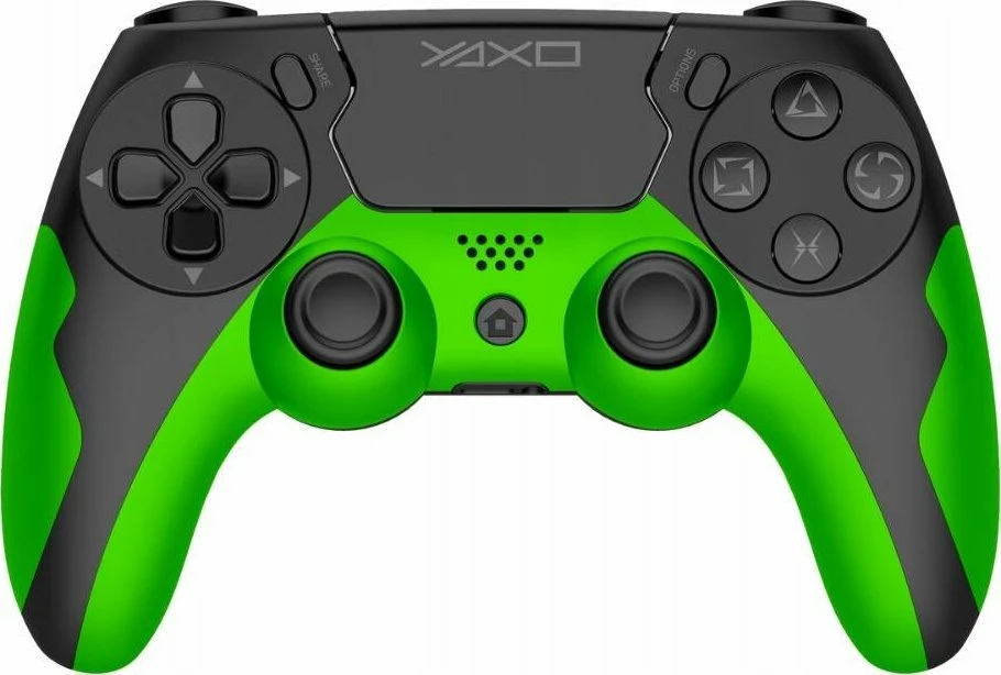 Gamepad Yaxo Hornet Fury YAX-GA-GC-004, wireless Bluetooth 4.0, për PS4/PS3/PC, bateri 600 mAh, me vibrim, i gjelbër