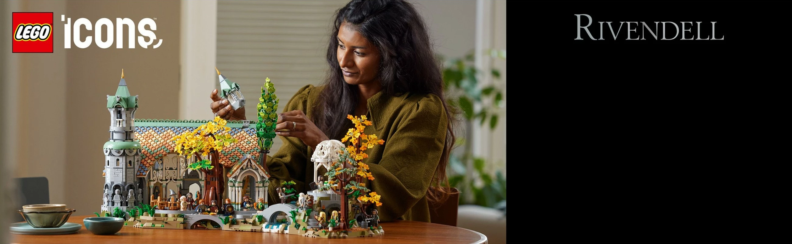 Set ndërtimi LEGO The Lord of the Rings: Rivendell, 6167 pjesë, plastikë, shumëngjyrësh